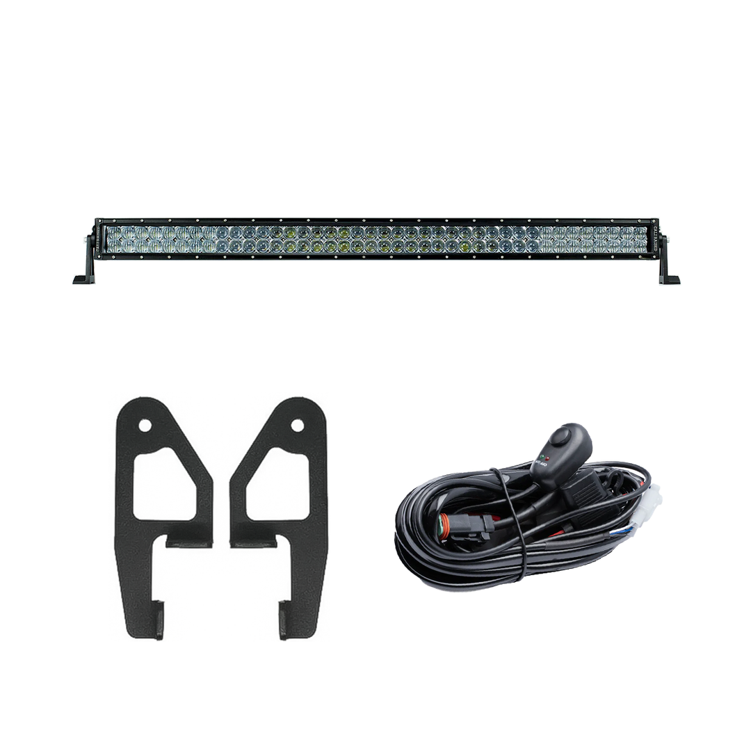 Premium Roof Rack Front Light Bar Kit for 2024+ Toyota Tacoma/2025+ Toyota 4Runner