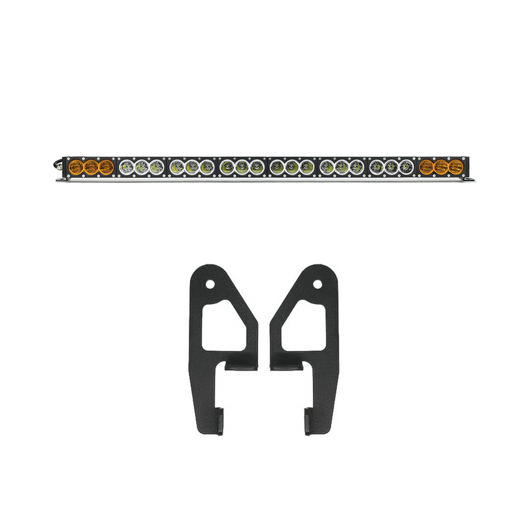 Premium Roof Rack Front Light Bar Kit for 2024+ Toyota Tacoma/2025+ Toyota 4Runner