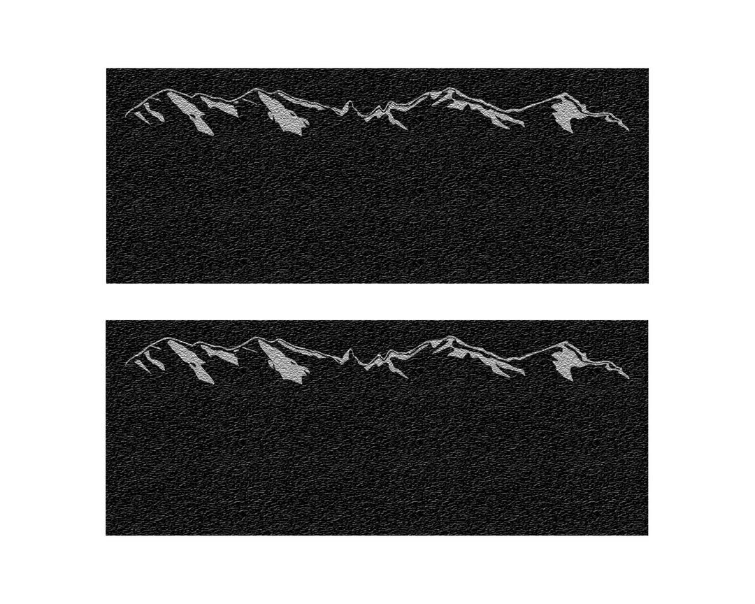 Door Sill Protection Overlays Fits 2019-2025 Ram 1500