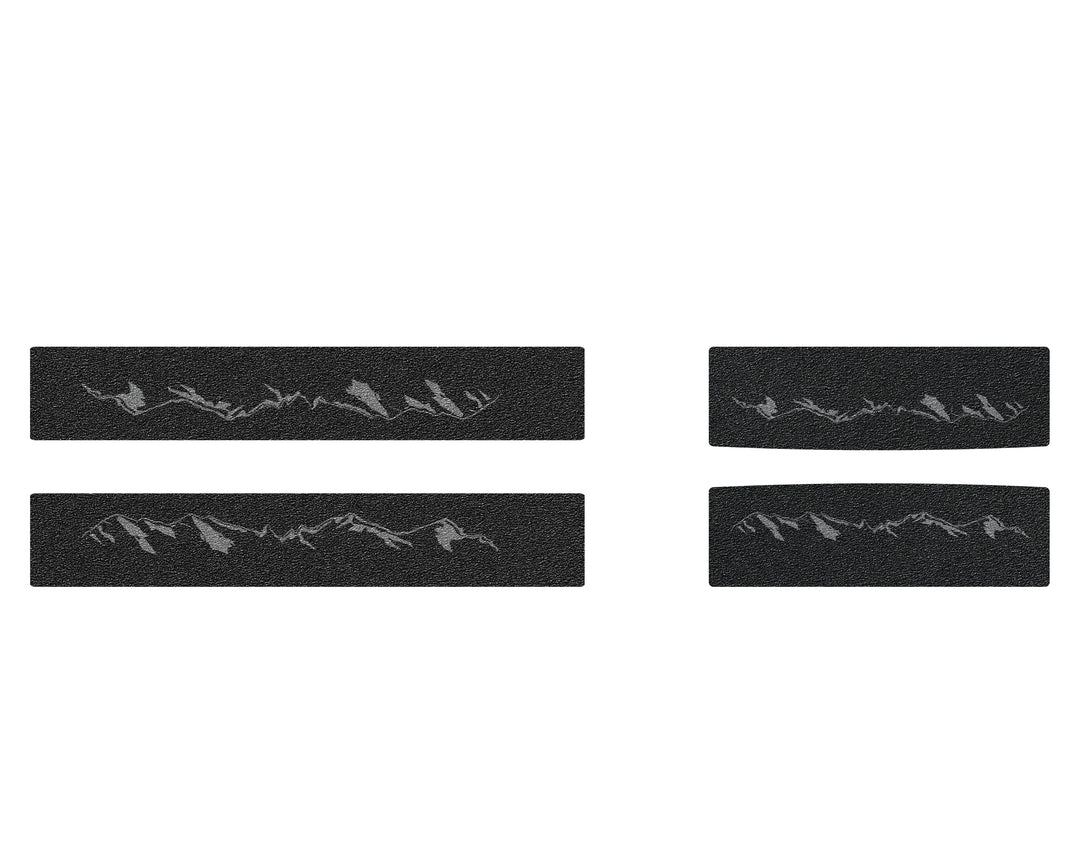 Textured Door Sill Protection Overlays Fits 2017-2025 Honda Ridgeline