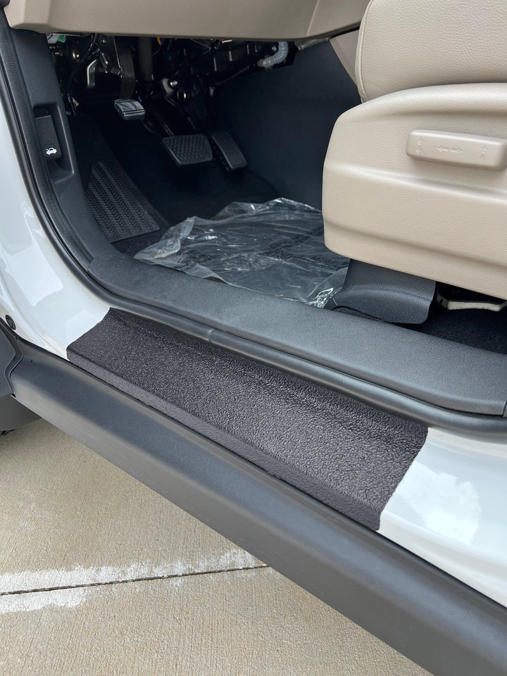 Textured Door Sill Protection Overlays Fits 2017-2025 Honda Ridgeline
