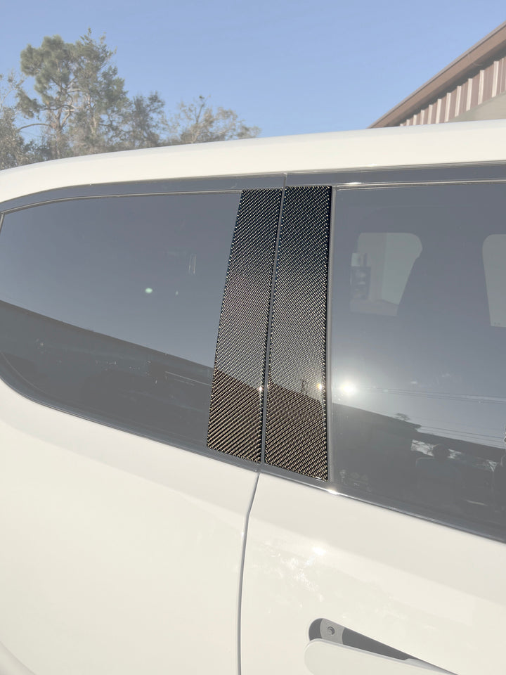 Door Pillar Overlays Fits 2022-2024 Rivian R1T