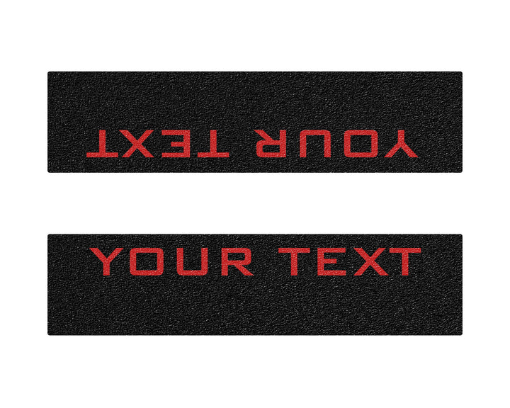 Textured Front Door Sill Overlays Fits 2022-2025 Rivian R1T