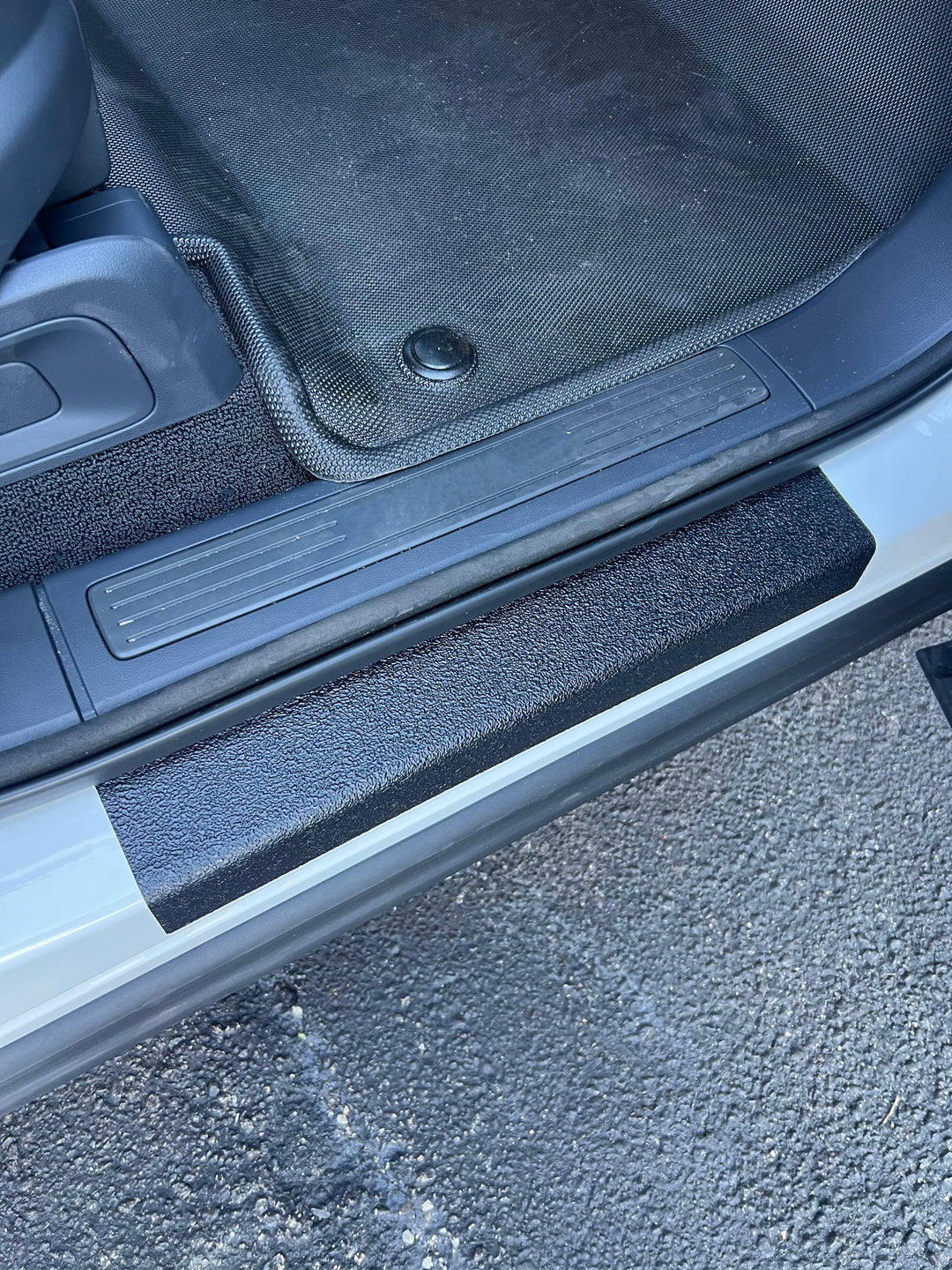 Textured Front Door Sill Overlays Fits 2022-2025 Rivian R1T