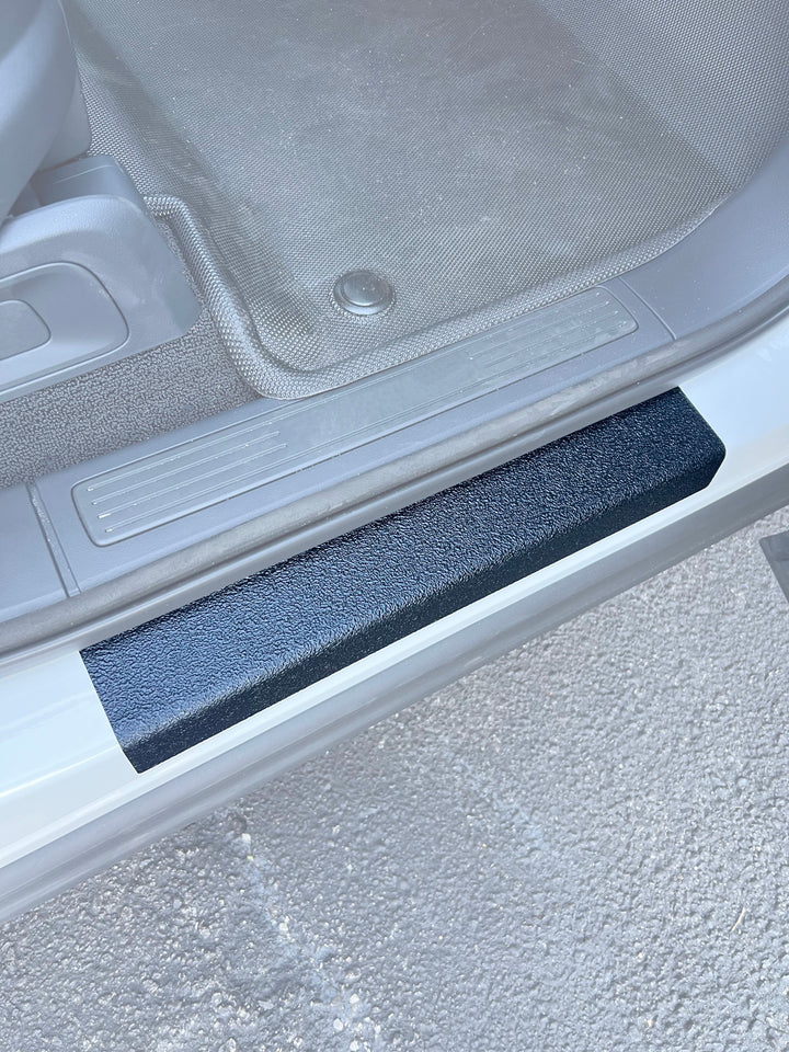 Textured Front Door Sill Overlays Fits 2022-2025 Rivian R1T