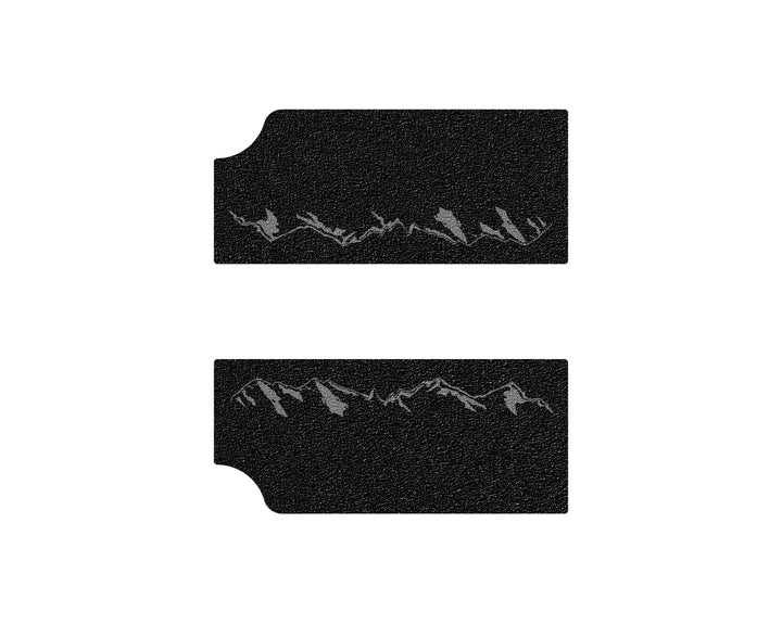 Textured Front Door Sill Overlays Fits 2022-2025 Rivian R1T