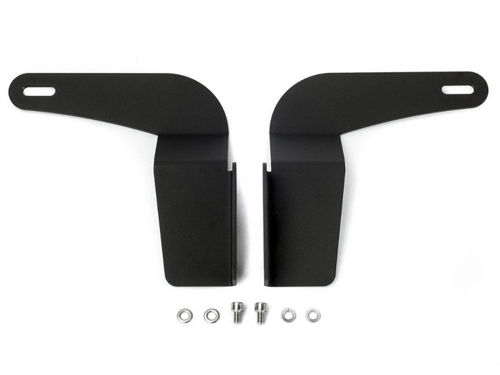 32" Lower Bumper Flush LED Light Bar Brackets Kit For 2005-2015 Toyota Tacoma