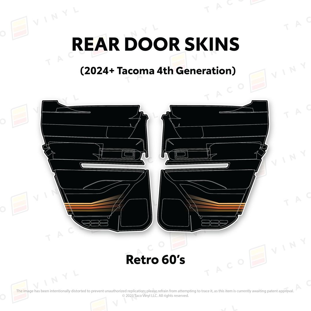 2024+ Tacoma Door Skins