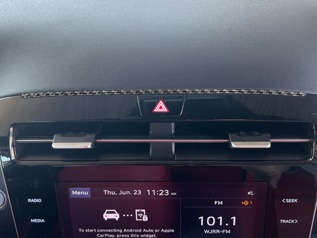 Center Dash Line Accent Trim Fits 2022-2025 Hyundai Santa Cruz