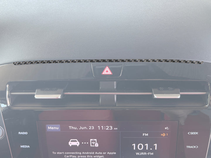 Center Dash Line Accent Trim Fits 2022-2025 Hyundai Santa Cruz