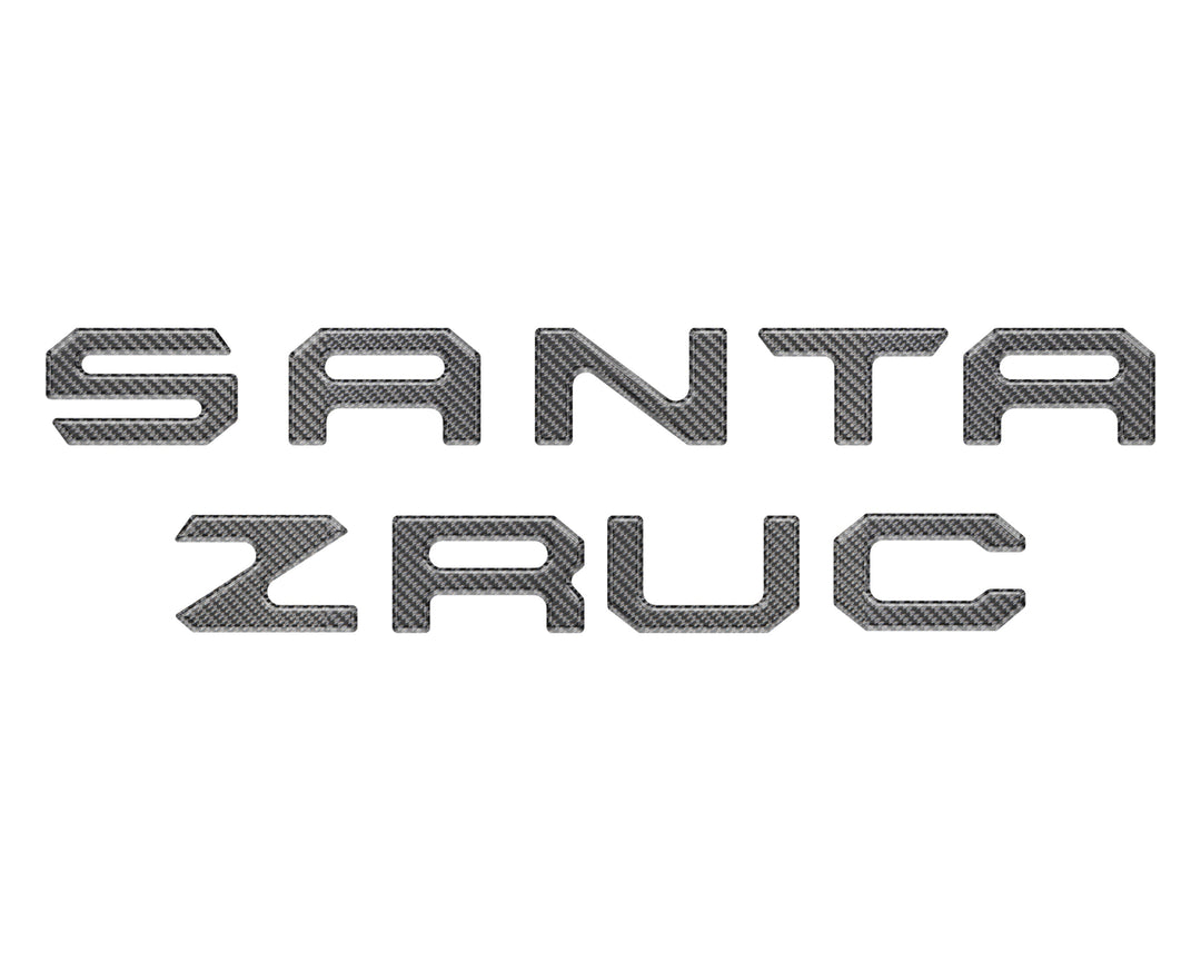 Tailgate Letter Inserts Fits 2022-2025 Hyundai Santa Cruz