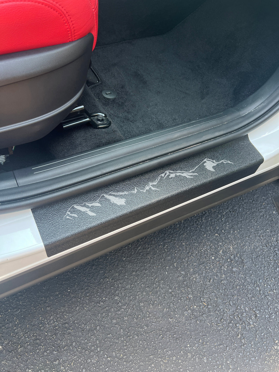 Textured Door Sill Overlays Fits 2022-2025 Hyundai Santa Cruz