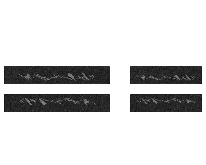 Textured Door Sill Overlays Fits 2022-2025 Hyundai Santa Cruz