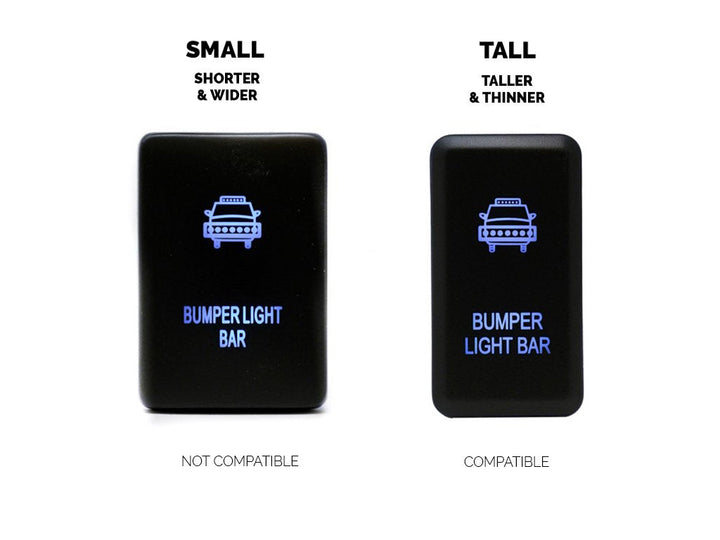 2016-2019 Toyota Tacoma OEM Style 2 Switch Panel