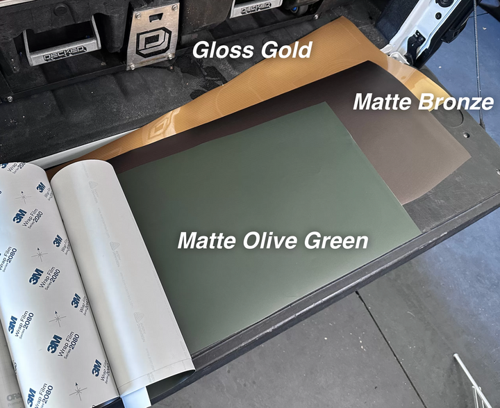 DIY Vehicle Vinyl Topographical Accent/Booster Kit