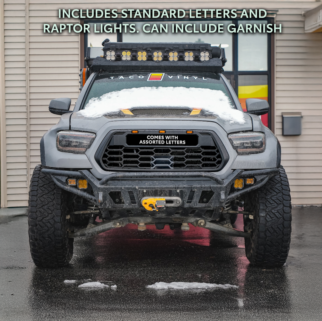 2016-23 Tacoma Alpha Front Grille