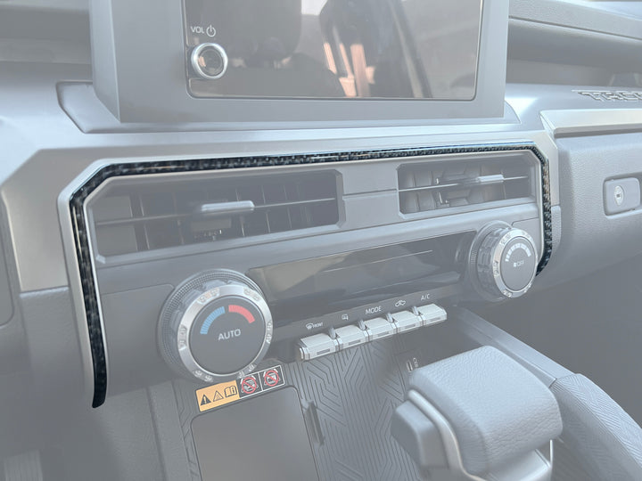 Climate Control Accent Trim Fits 2024-2025 Toyota Tacoma & 2025-2026 4Runner