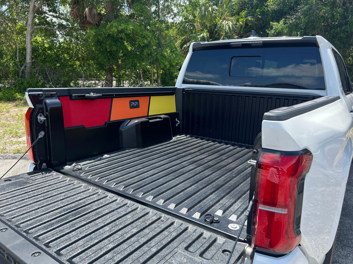 Inner Bedside Overlays Fits 2024-2024 Toyota Tacoma(without Truck Bed Power Port)