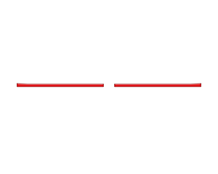 TRD Grille Center Line Inserts Fits 2022-2025 Toyota Tundra