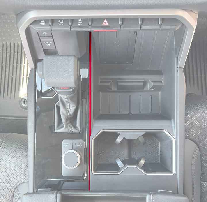 Center Console Thin Line Accent Trim Fits 2022-2025 Toyota Tundra & 2023-2025 Toyota Sequoia