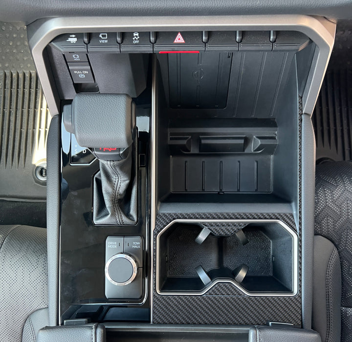Center Cup Holder Accent Trim Fits 2022-2025 Toyota Tundra & 2023-2025 Toyota Sequoia