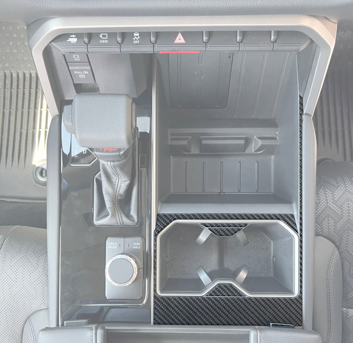 Center Cup Holder Accent Trim Fits 2022-2025 Toyota Tundra & 2023-2025 Toyota Sequoia