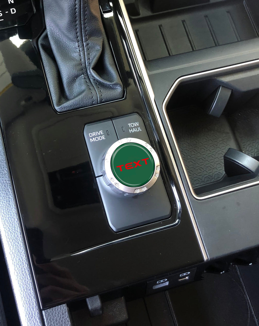 Badge for Drive Mode Selector Dial Fits 2022-2025 Toyota Tundra & 2023-2025 Toyota Sequoia