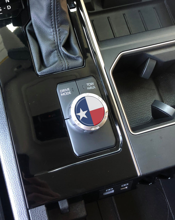 Badge for Drive Mode Selector Dial Fits 2022-2025 Toyota Tundra & 2023-2025 Toyota Sequoia