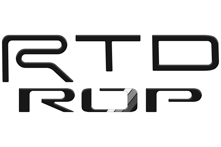 TRD Pro Tailgate Letter Inserts Fits 2022-2025 Toyota Tundra