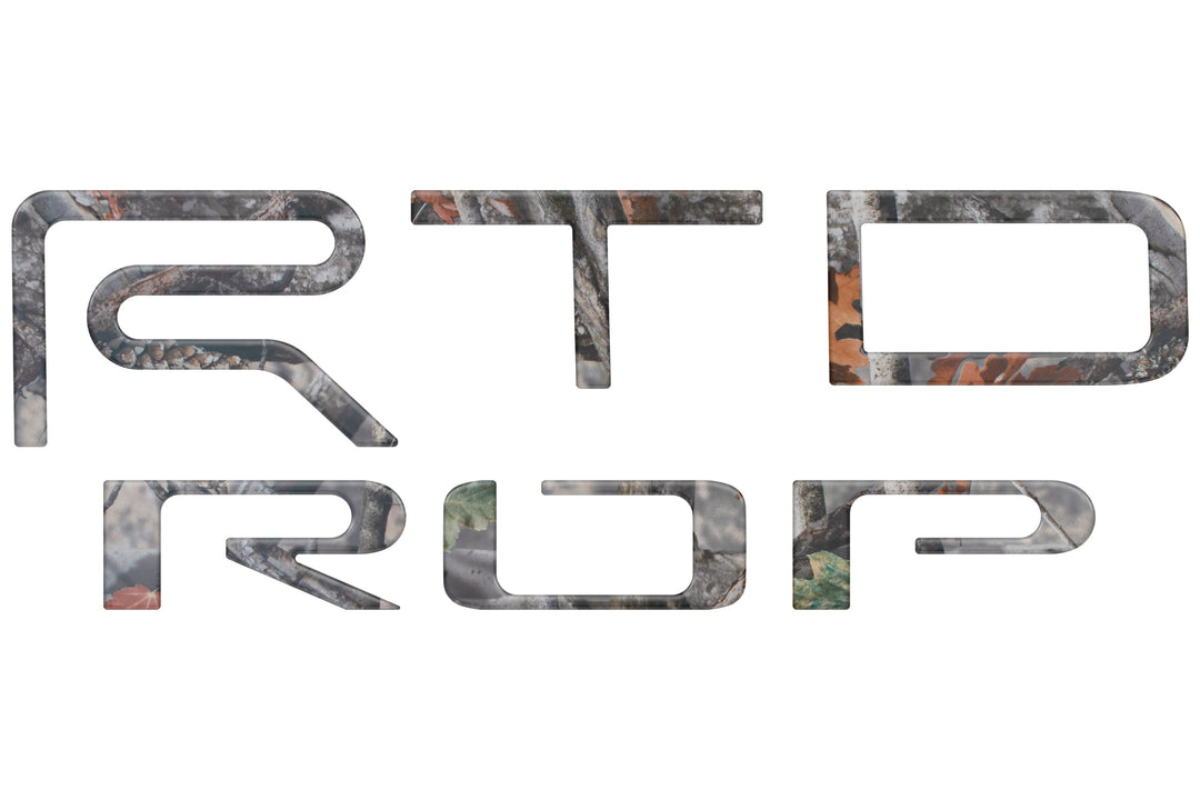 TRD Pro Tailgate Letter Inserts Fits 2022-2025 Toyota Tundra
