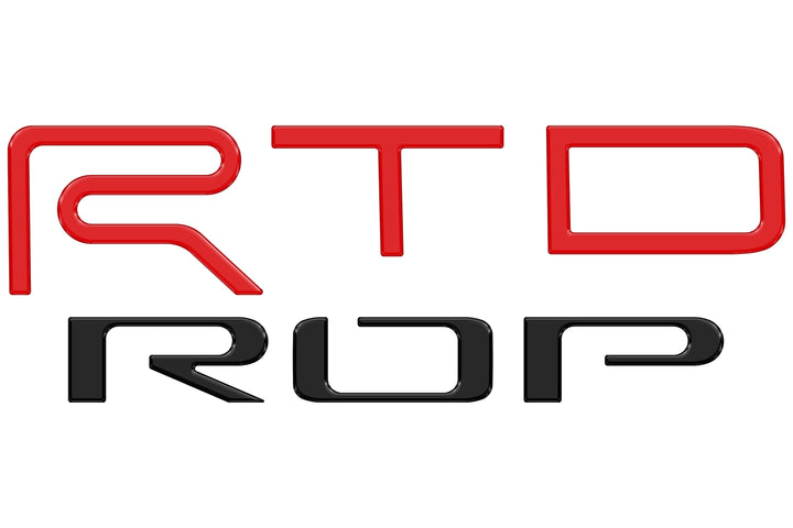 TRD Pro Tailgate Letter Inserts Fits 2022-2025 Toyota Tundra