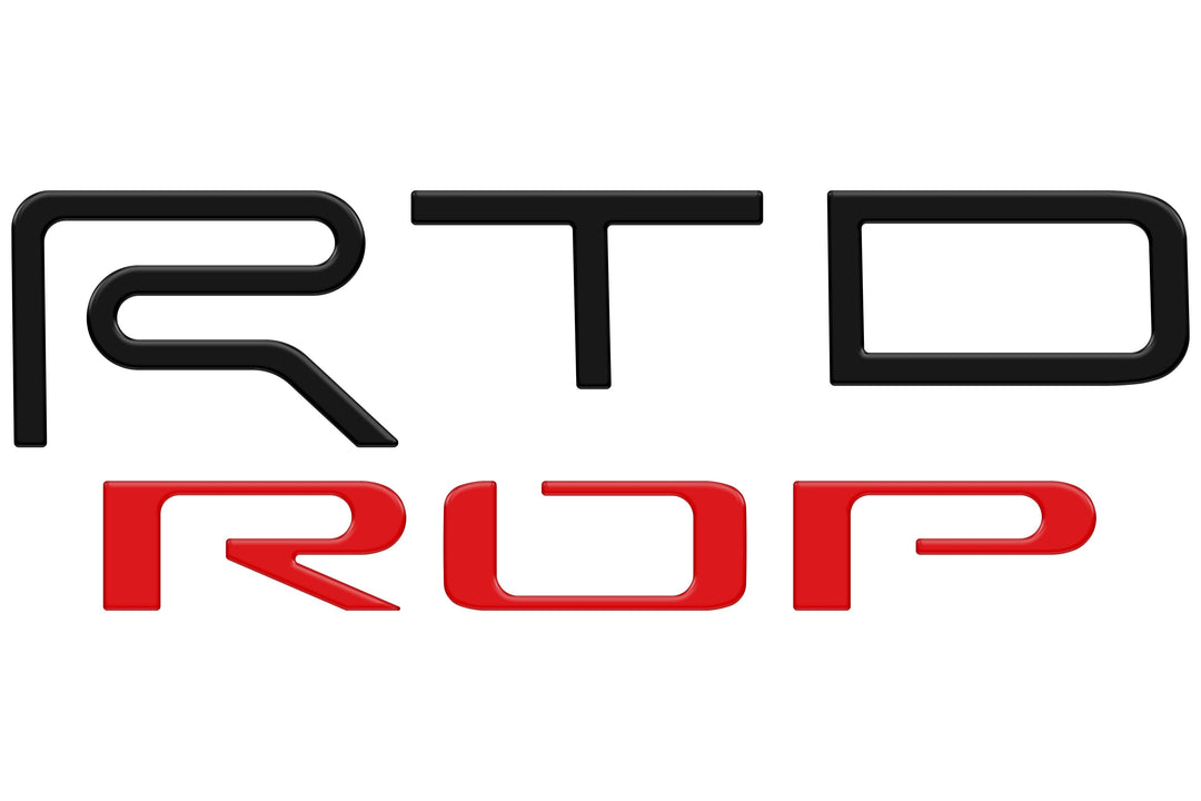 TRD Pro Tailgate Letter Inserts Fits 2022-2025 Toyota Tundra