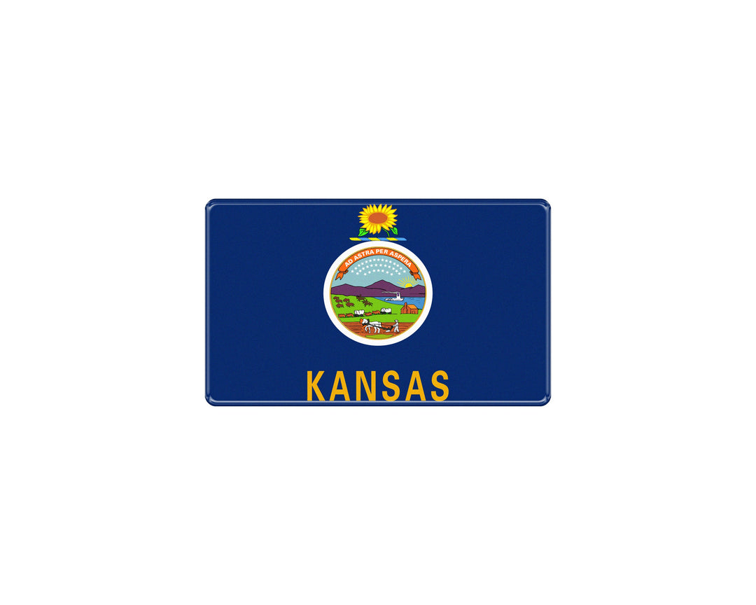 USA Flag Emblem Fits - Universal