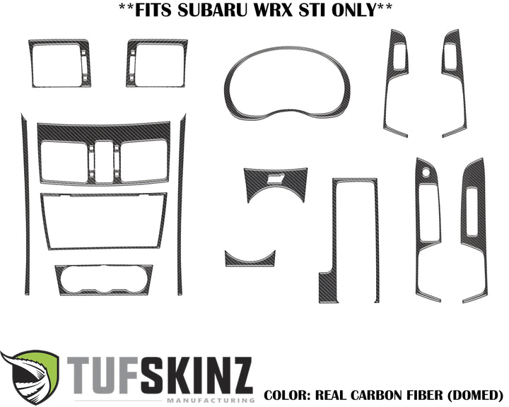 Manual Transmission Interior Dash Kit Fits 2015-2021 Subaru WRX, WRX STI