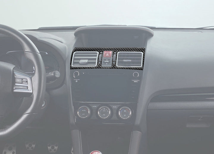 Center Air Vents Accent Trim Fits 2015-2021 Subaru WRX/WRX STI