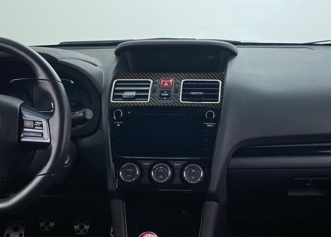 Center Air Vents Accent Trim Fits 2015-2021 Subaru WRX/WRX STI