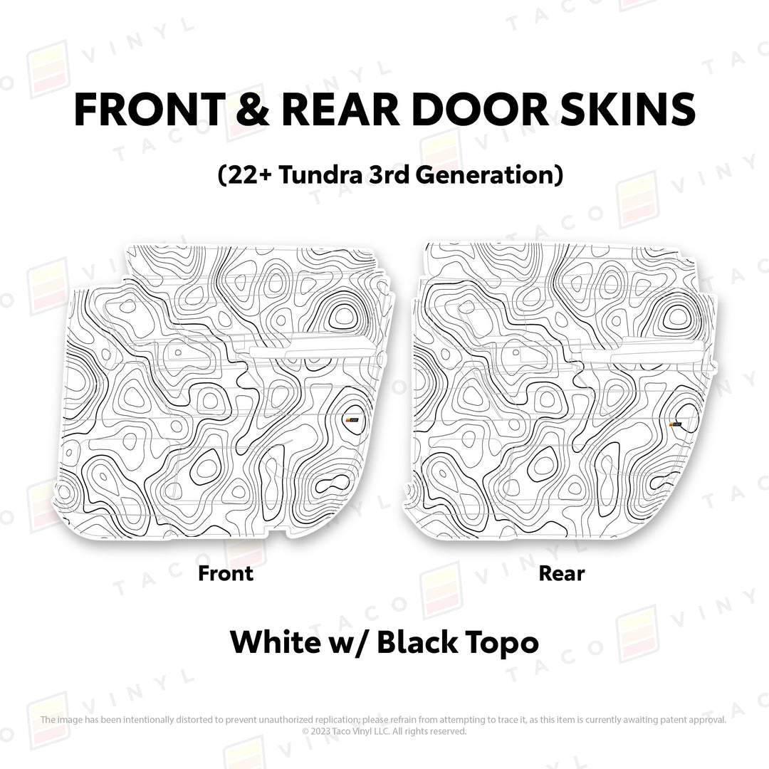 2022+ Tundra Door Skins