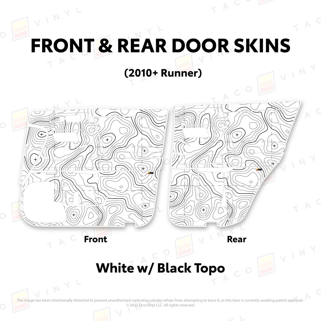 2010-24 4Runner Door Skins