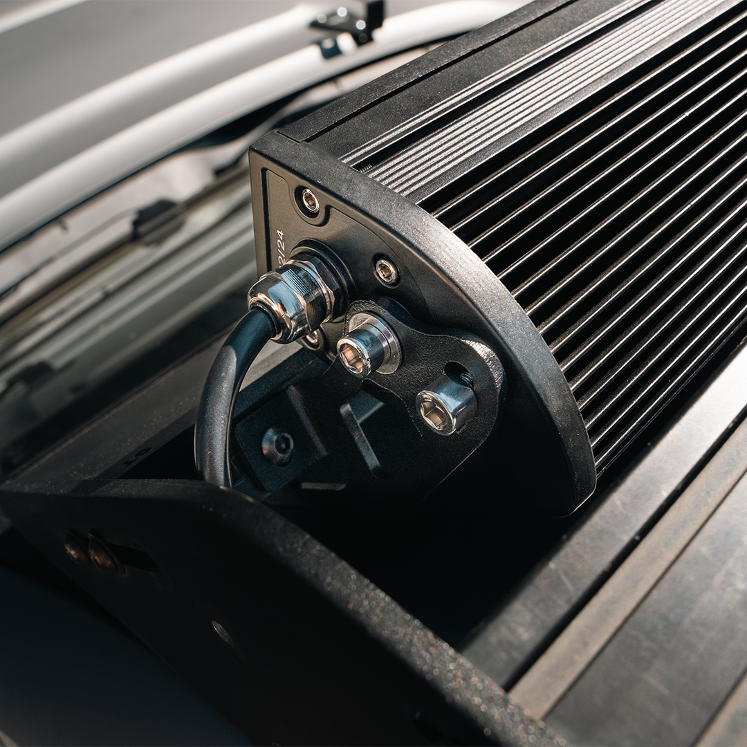 Sherpa Roof Rack Dual Function Light Bar Mounting Brackets