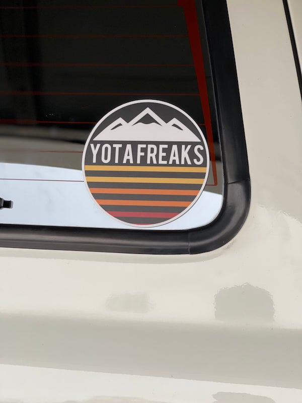 Retro Mtn Color Decal