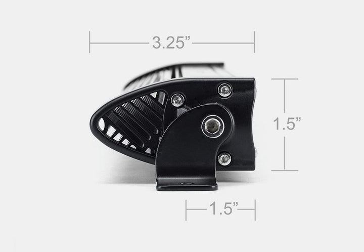 20" Slim Single Row LED Bar