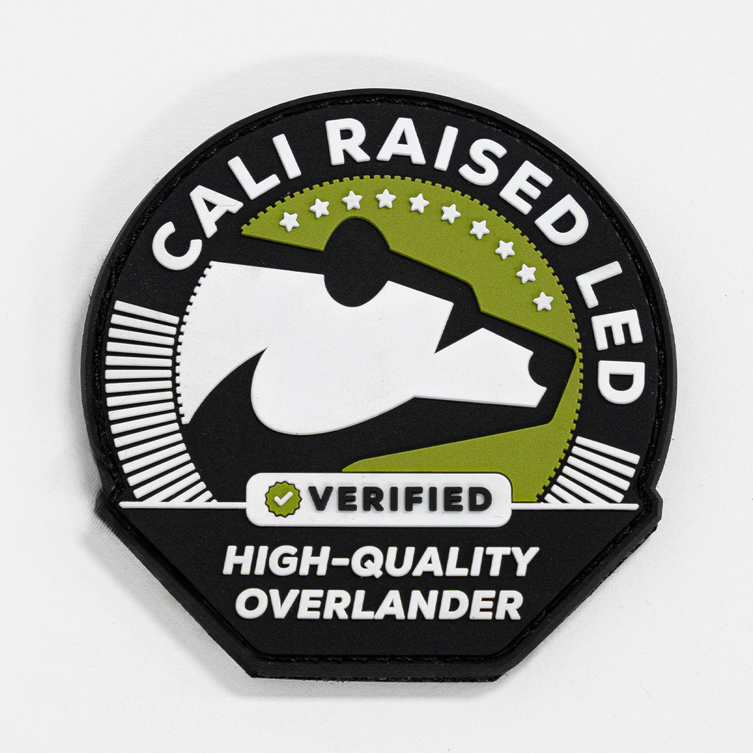 Cali Raised LED High Quality Overlander PVC Patch