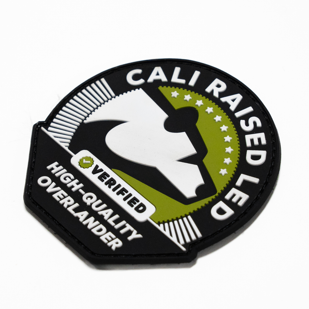 Cali Raised LED High Quality Overlander PVC Patch