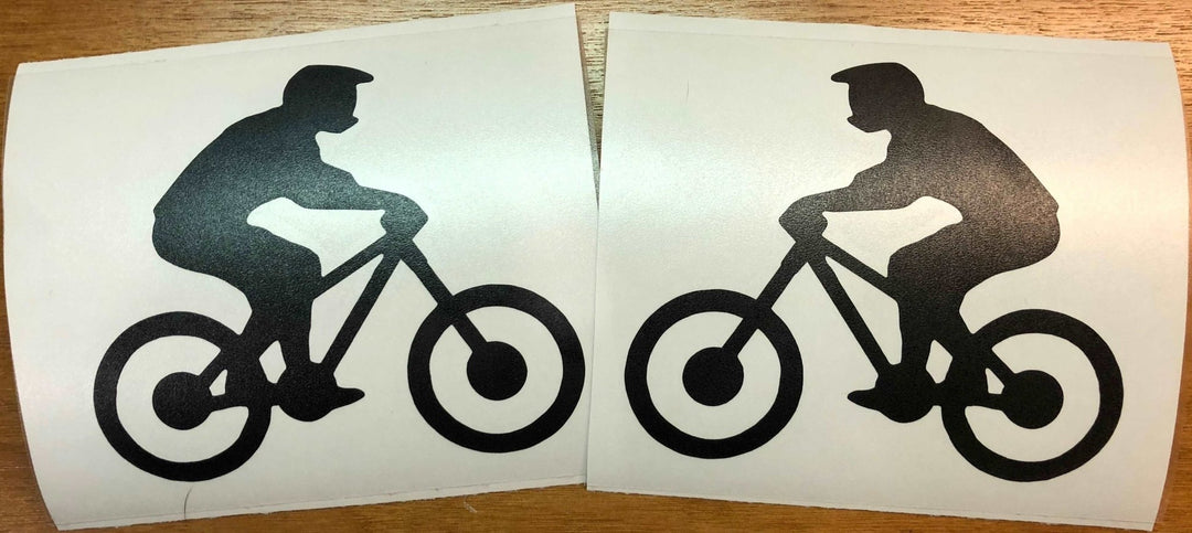 Premium Cast Matte Black Vinyl Lifestyle Decals