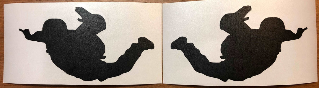 Premium Cast Matte Black Vinyl Lifestyle Decals