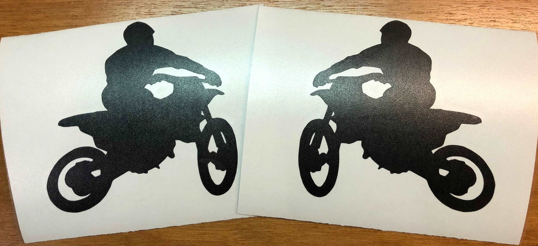 Premium Cast Matte Black Vinyl Lifestyle Decals