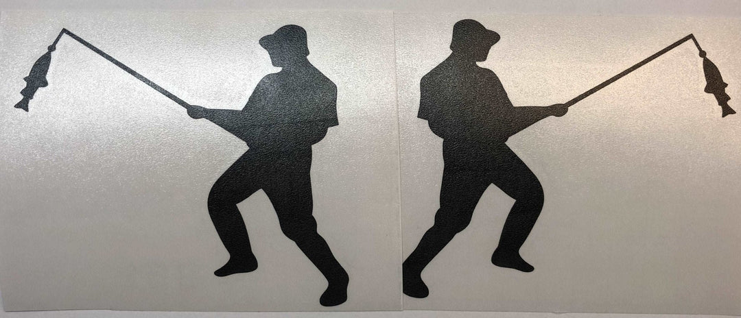 Premium Cast Matte Black Vinyl Lifestyle Decals