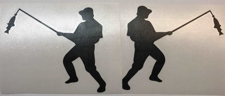 Premium Cast Matte Black Vinyl Lifestyle Decals