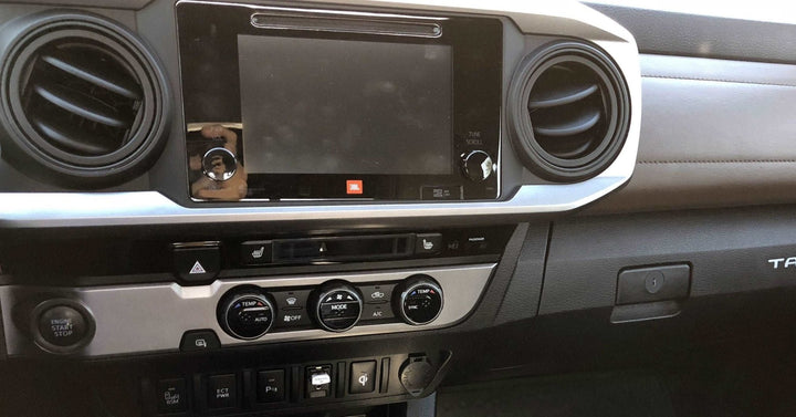 Premium Cast Vinyl Dashboard Blackout Decals for 2016-2023 Tacoma