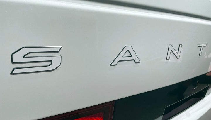 Premium Cast Vinyl Decal Letter Inlays for 2024-2025 Santa Fe Liftgate
